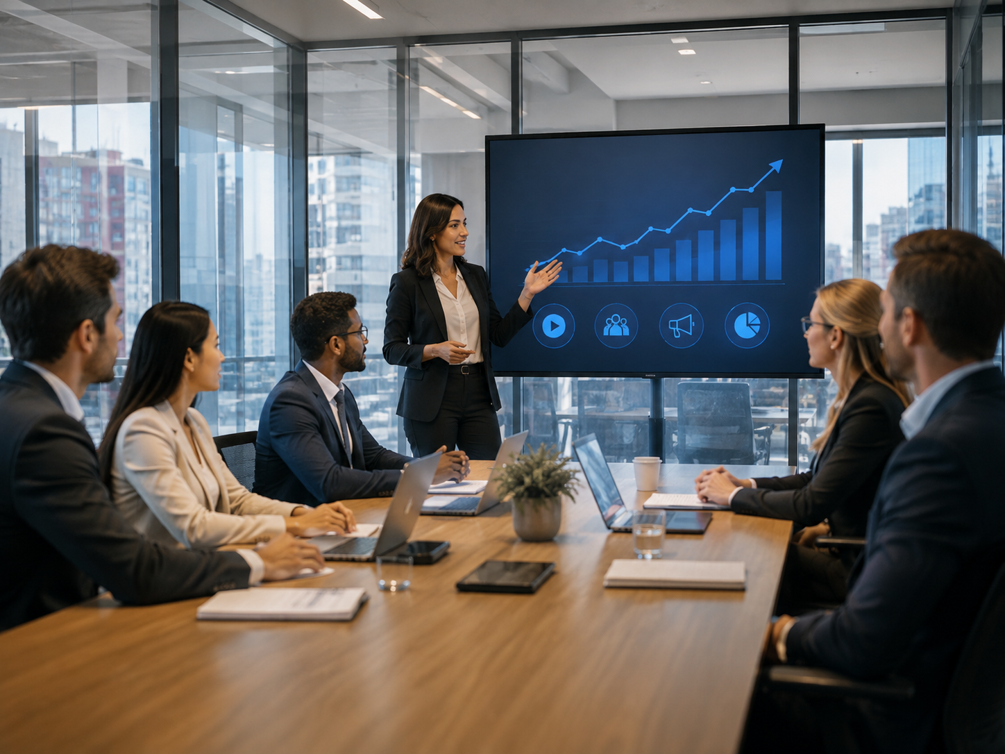 Business and brand media network